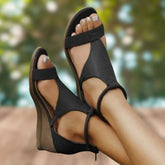 Sandales à Talons Bas Maintien Stable Confort Quotidien