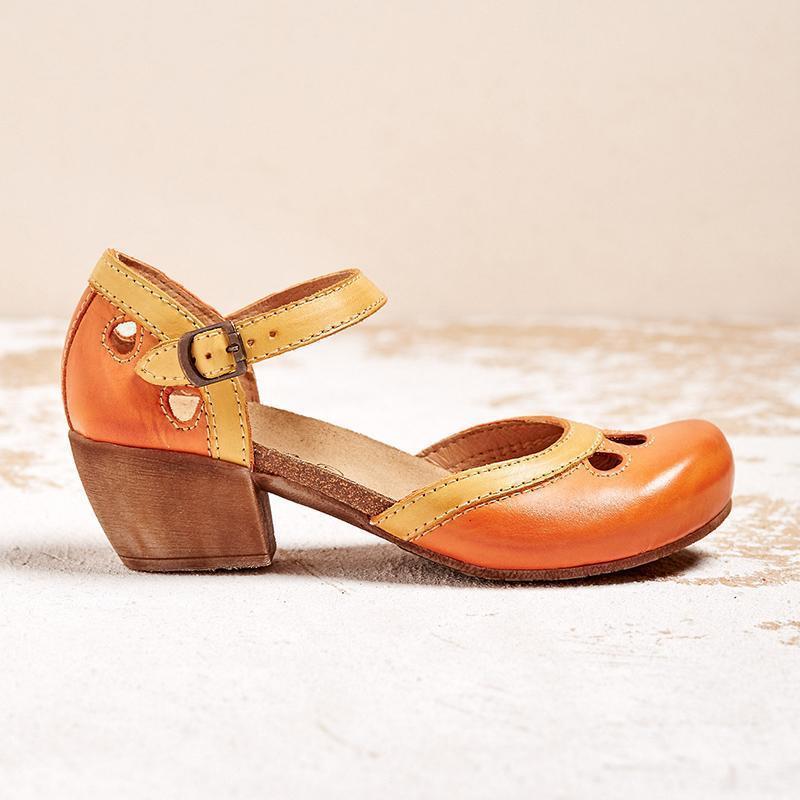 Ballerines Mary Jane Femme Bride Cheville
