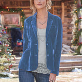 Blazer Velours Femme Vintage