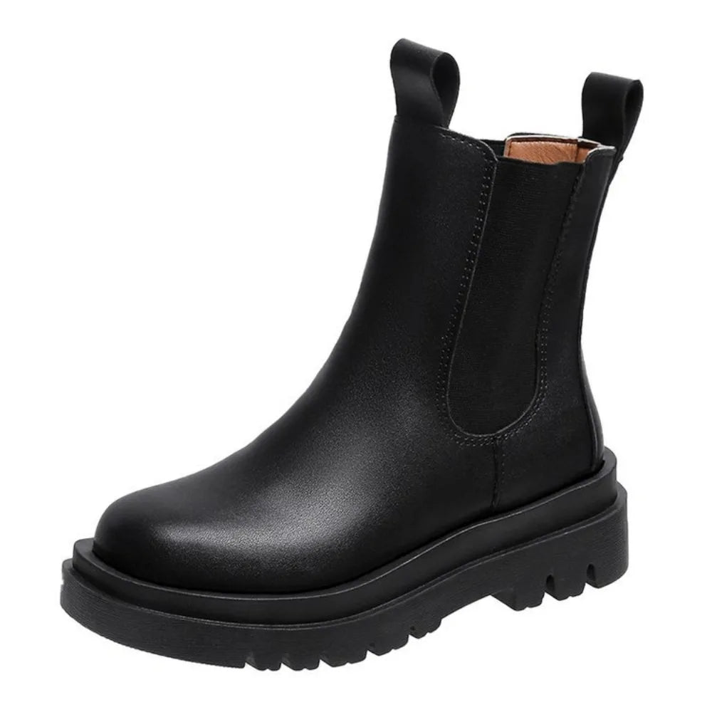 Bottines Chelsea Femme Semelle Crantée