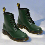 Bottines à lacets unisexe en similicuir