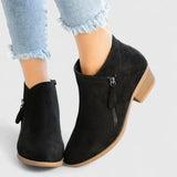 Bottines orthopédiques femme à talon