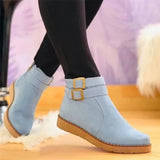Bottines plateforme zippées femme confort