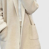 Cardigan cachemire femme coupe ample