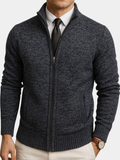 Cardigan sur mesure homme en laine et coton