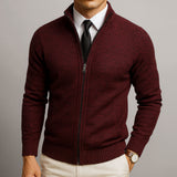 Cardigan sur mesure homme en laine et coton