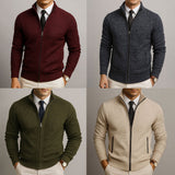 Cardigan sur mesure homme en laine et coton