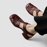 Chaussures Mary Jane Orthopédiques Femme Talon Bloc