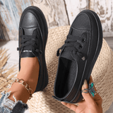Chaussures Orthopédiques Femme en Cuir à Lacets