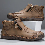 Chaussures orthopédiques homme ergonomiques confort - Kaki