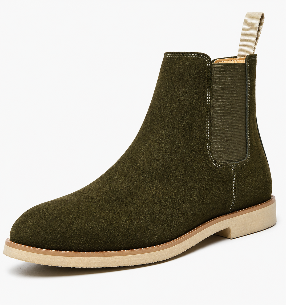 Chelsea Boots Homme en Daim