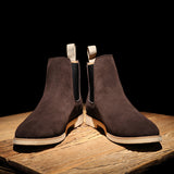 Chelsea Boots Homme en Daim