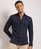 Chemise homme stretch regular fit manches longues smart casual