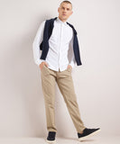 Chemise homme stretch regular fit manches longues smart casual