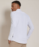 Chemise homme stretch regular fit manches longues smart casual