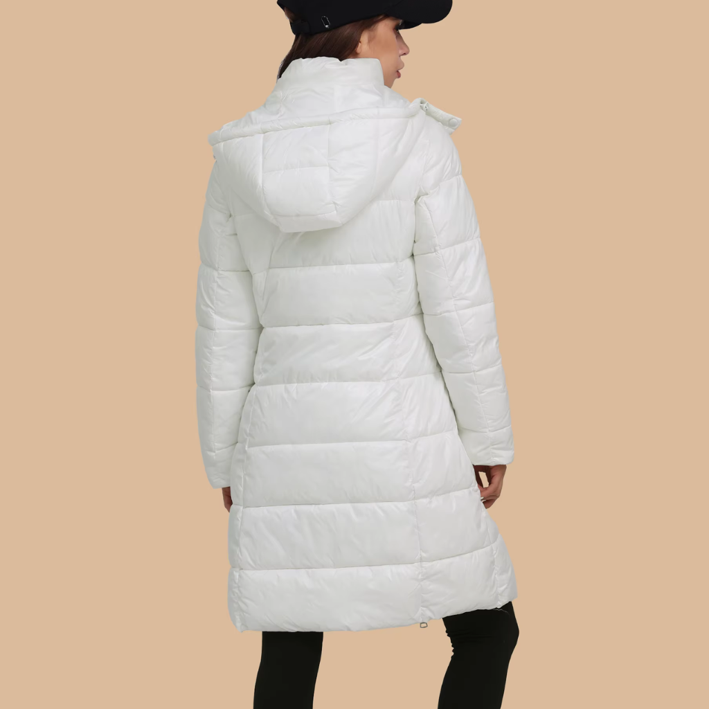 Doudoune femme longue matelassée chaude hiver