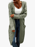 Gilet en maille sans col pour femme