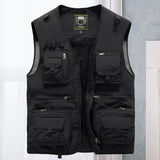 Gilet léger sans manches multi-poches homme pour randonnée