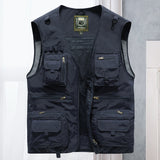Gilet léger sans manches multi-poches homme pour randonnée