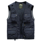 Gilet léger sans manches multi-poches homme pour randonnée