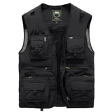 Gilet léger sans manches multi-poches homme pour randonnée