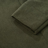 Manteau court col montant homme en velours côtelé