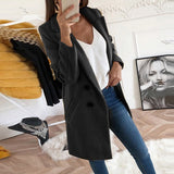 Manteau d'hiver femme chaud à doublure résistant au vent
