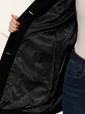 Manteau Trench Femme Hiver Simple Boutonnage