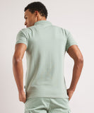 Polo homme slim fit stretch