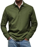 Polo manches longues homme luxe