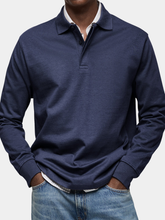 Polo manches longues homme luxe