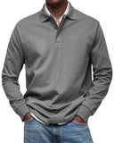 Polo manches longues homme luxe