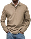 Polo manches longues homme luxe