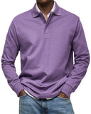 Polo manches longues homme luxe