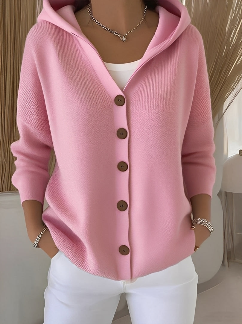 Pull à capuche femme coupe confortable