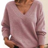 Pull Col Rond Cachemire Femme Léger et Chaud