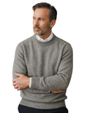 Pull en cachemire col V homme coupe ajustée