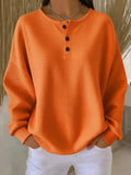 Pull en maille gaufre épaisse femme, manches longues, intérieur brossé
