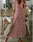 Robe Bohème Fluide Femme Été