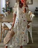 Robe Bohème Fluide Femme Été