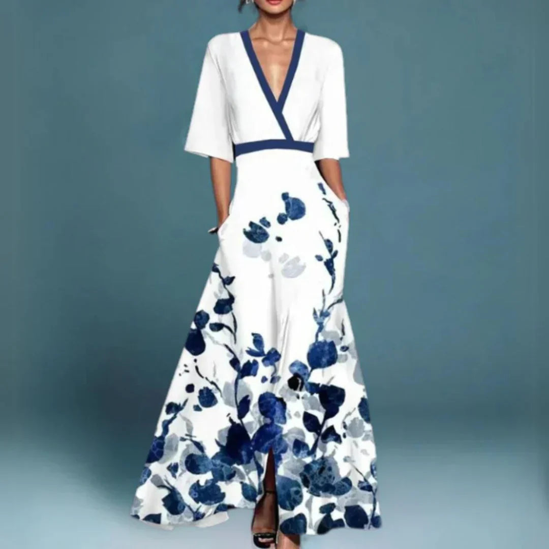 Robe Maxi Femme Motif Floral