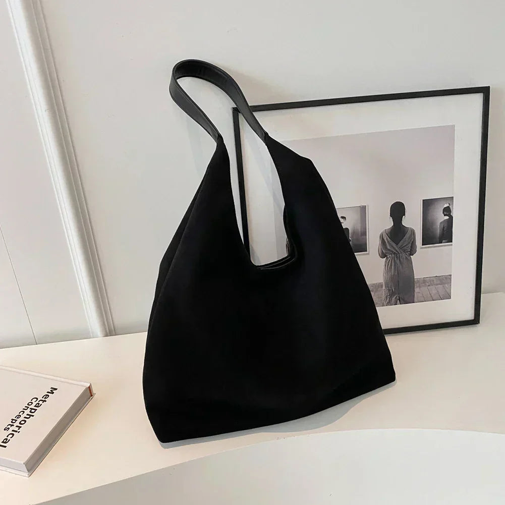 Sac Cabas en Daim Femme Anses d'Épaule