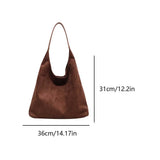 Sac Cabas en Daim Femme Anses d'Épaule