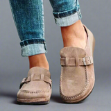 Sandales orthopédiques femme confort soutien plantaire - Kaki