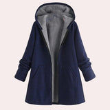 Veste à capuche femme coupe ample décontractée