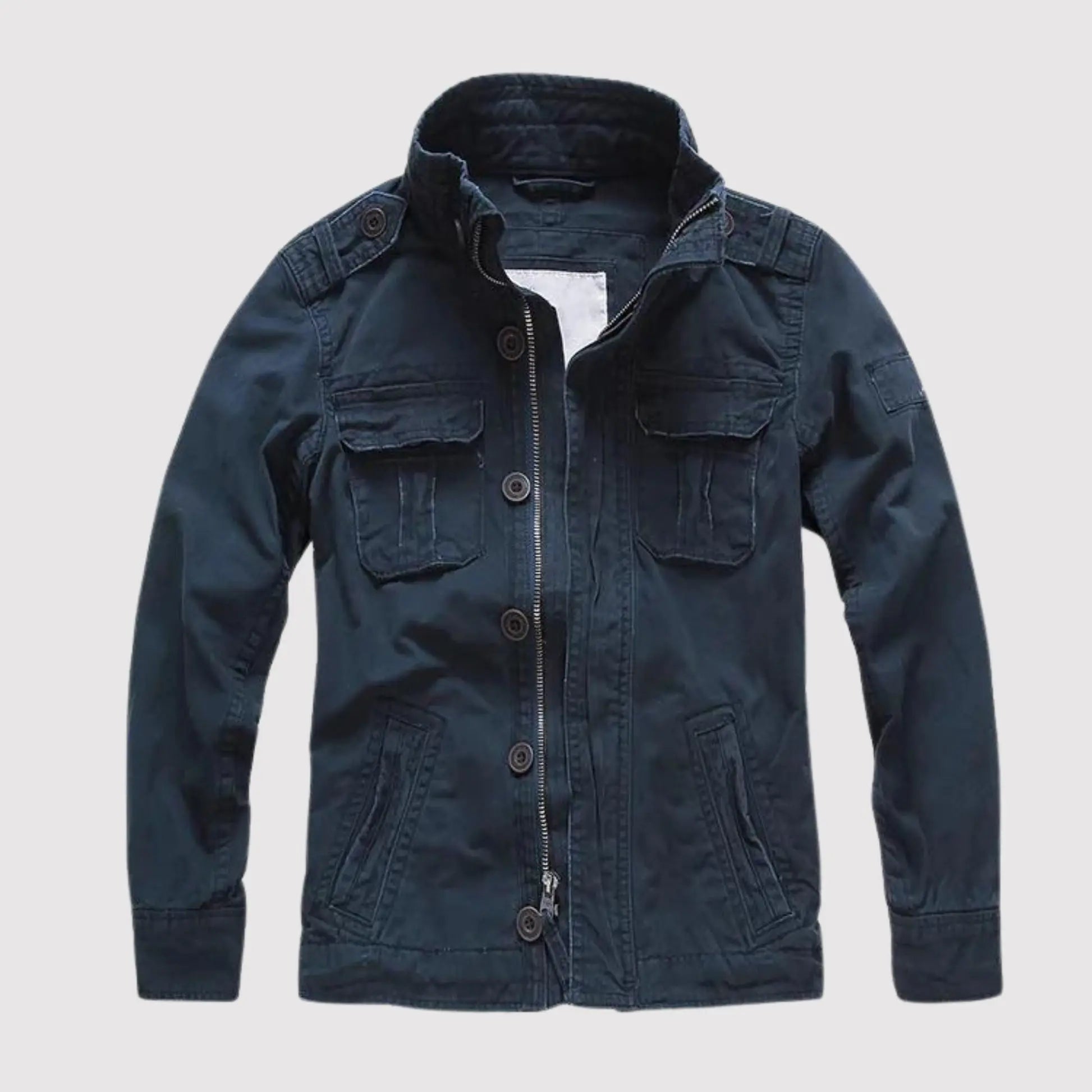 Veste classique homme manches longues à poches