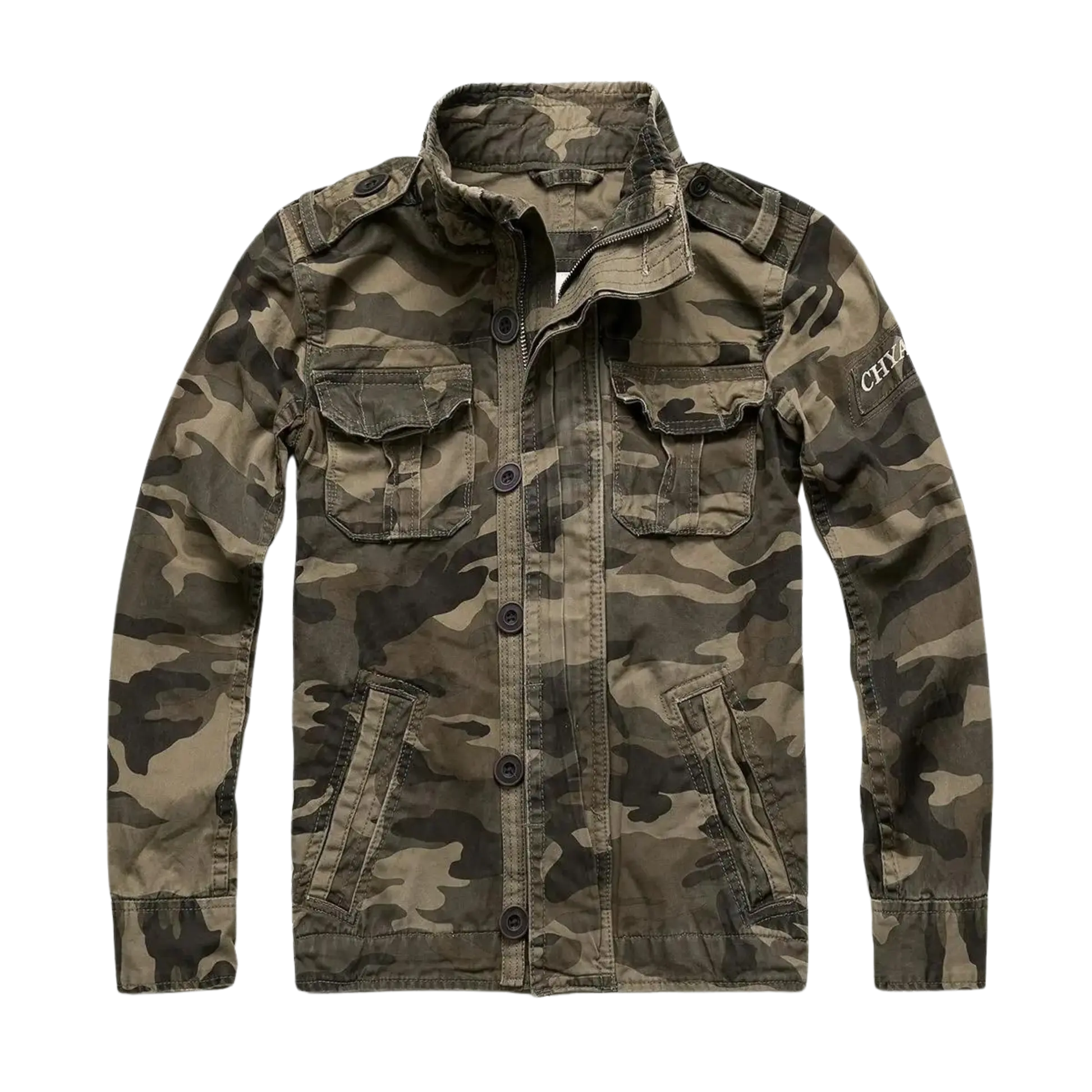 Veste classique homme manches longues à poches