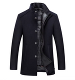 Veste d'hiver isolée homme chaude coupe ajustée - Bleu