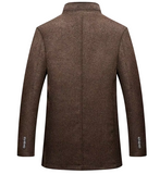 Veste d'hiver isolée homme chaude coupe ajustée