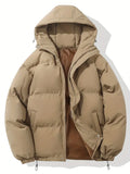 Veste matelassée femme légère à capuche zippée - Kaki